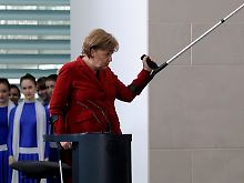 Kanzlerin Merkel wird das Ergebnis schwer zu denken geben.