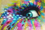 Crazy Rainbow Make up + Tutorial by PixieCold on deviantART