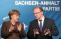 Letzter Auftritt vor Wahlen: Nicht nur Applaus in Halle: Merkel bekommt Seitenhiebe aus der eigenen Partei - FOCUS Online