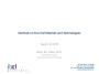 Outlook on Fuel Cell Market and Technologies